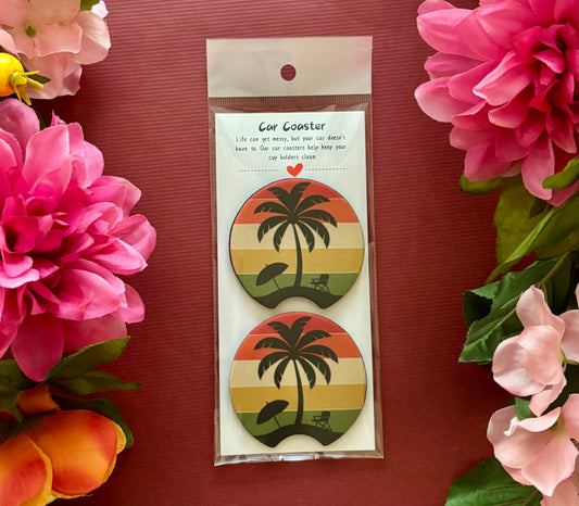 Beach Car Coasters