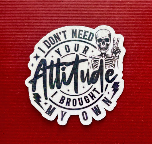 Attitude Sticker